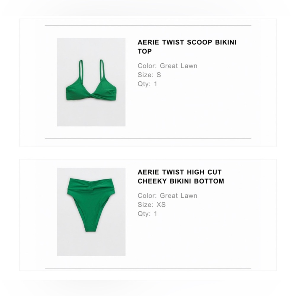 Aerie bikini set